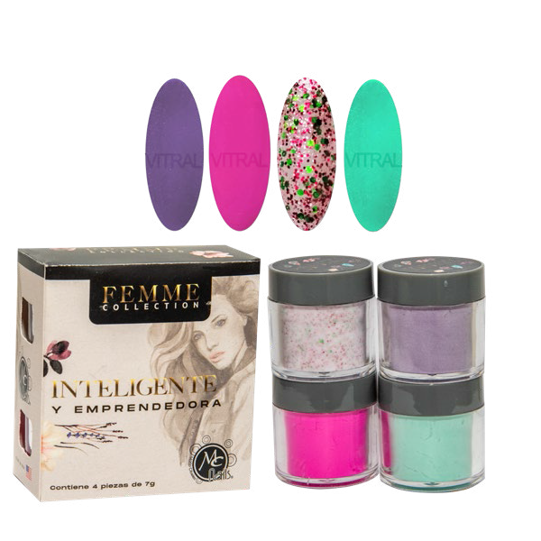 MC coleccion femme inteligente y emprendedora 4pz