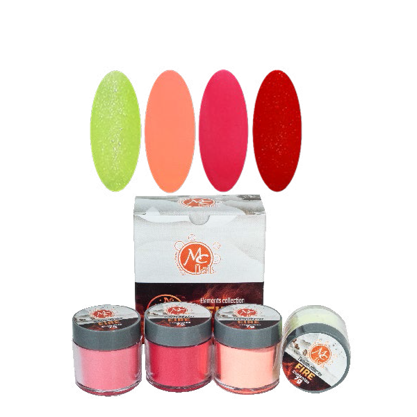 MC coleccion elements fire 4 pz